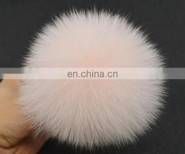 Lovely Bags Garment Accessory Genuine Fox Fur Ball photo-4