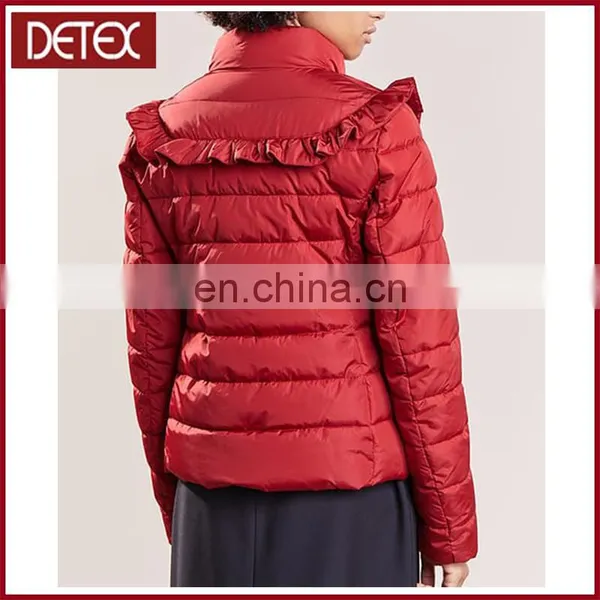Quilted Lightweight Woman Feather Down Jacket photo-2