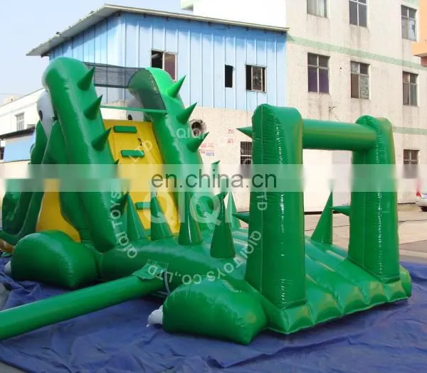 Amusement Inflatable Waterslide Giant Inflatable Crocodile Belly Water Slide photo-2