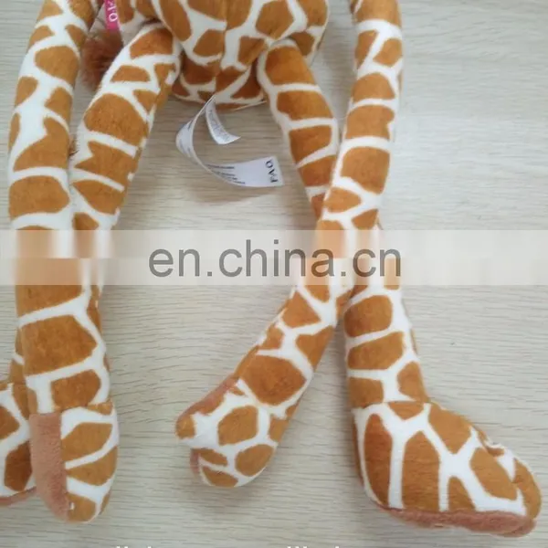 40cm Plush Lovely Giraffe Hanging Toy Long Arm With Real Product Organic Cotton photo-3
