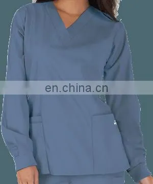 New Unisex's Scrubs Uniform/Hospital Scrubs Long Sleeve photo-4