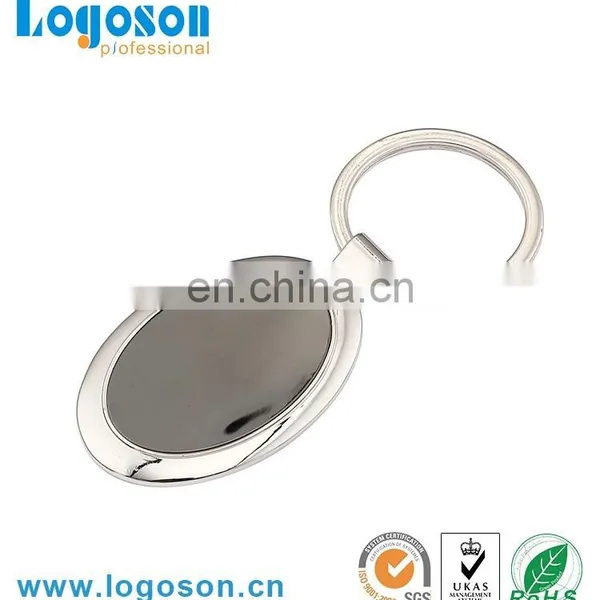 Heart Shape Custom Blank Key Ring photo-4