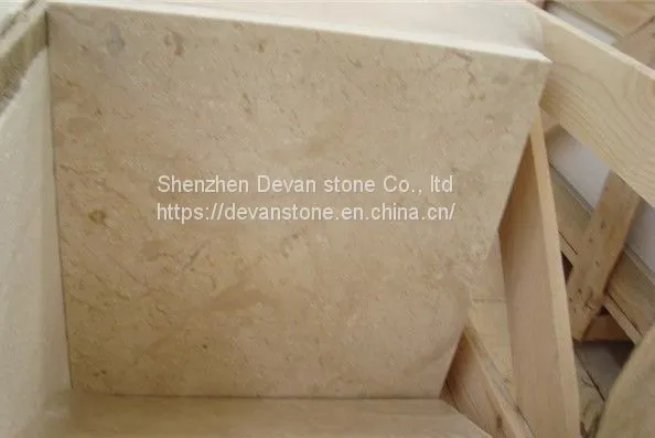 Crema Nova Beige Marble Slabs Polished Tiles photo-2