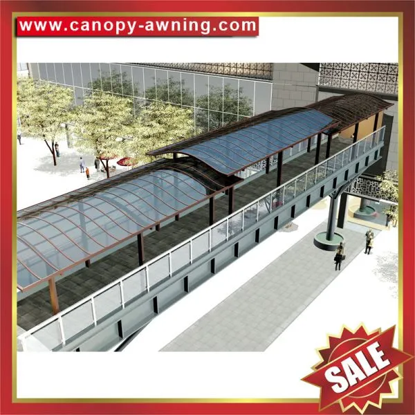 Alu pc Polycarbonate Aluminum Aluminium Metal Outdoor Terrace Balcony Gazebo Patio Canopy Canopies Cover Awning Shelter Manufacturers photo-2
