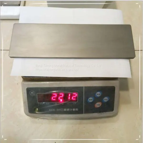 Professional Manufacturing and Eco-friend Material RO5200 Ttantalum Sheet photo-3