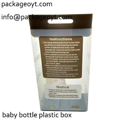 Factory Baby Bottle Plastic Box Packaging of Packaging OYT