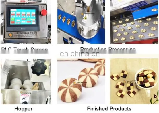 Small Capacity Bear Cookies Biscuit Making Machine Arabic Cookies Making Machine photo-5