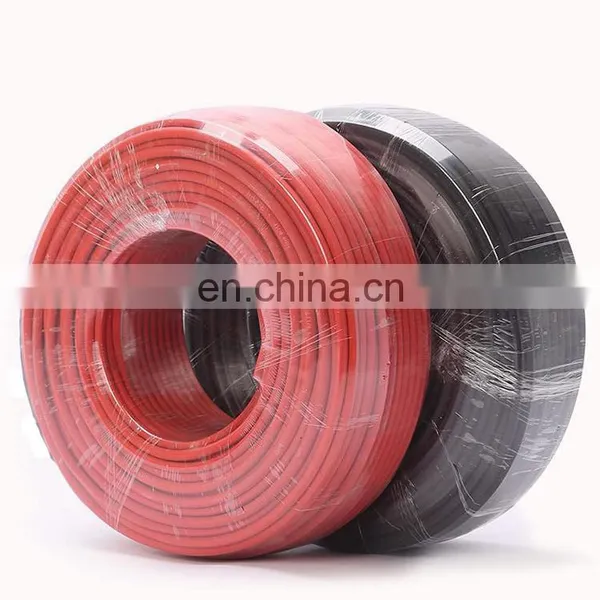 1/1.8KV Power 2 Core dc Solar Copper dc Cables H1Z2Z2-K Cable Solar 6mm Copper for Solar 6mm2 photo-2