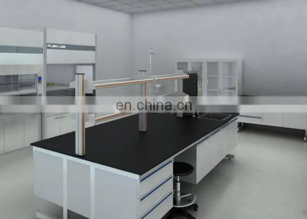 Lab Wall Bench Movable Side Bench for Chemicalt Movable Laboratory Furniture photo-5