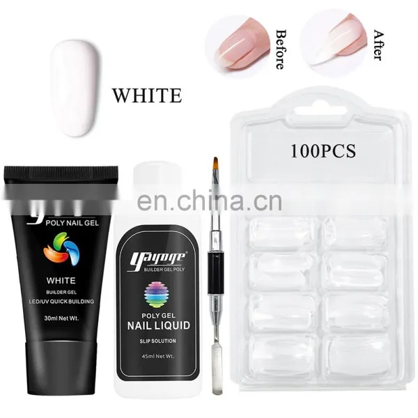 Dropshipping Products 2021 Beauty Personal Care Acrylic Nail Set Extension 30ml 4pcs UK Warehouse in Stock photo-5