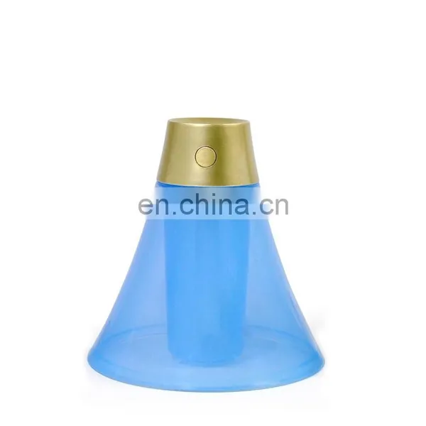 Promotion Office Desk Cool Mist Difiuser Usb Mini Air Humidifier as Night Light Cool-mist Impeller Humidifier Blue Water Tank photo-3
