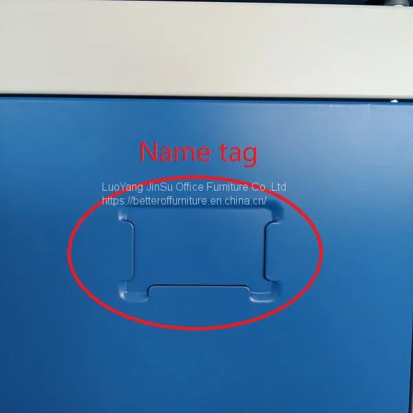 Durable Storage Furniture Gym Locker/Staff Locker/Steel Locker Blue and Gray Color 6 Door photo-5