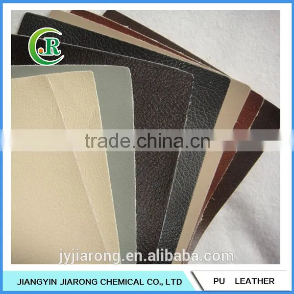 Flocking Back PU Leatherette for Sofa photo-5