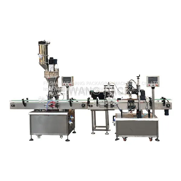 Automatic/semi-automatic Powder Dosing Filling Sealing Capping Line photo-3