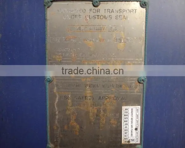 China for Hot Sale Container Used and Second Hand 20' and 40' photo-2