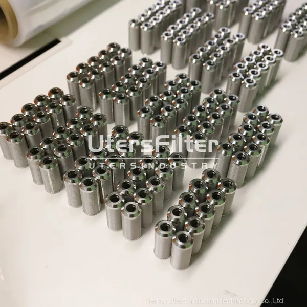 UTERS Servo Valve Special Filter Element Mini Valve Body Filter Element Servo Valve Hydraulic System Filter Element 22050 photo-4