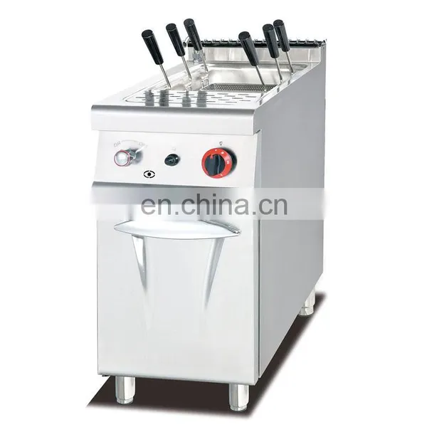 Stainless Steel Commercial Vertical 6 Basket Gas Pasta Cooker With Cabinet photo-2