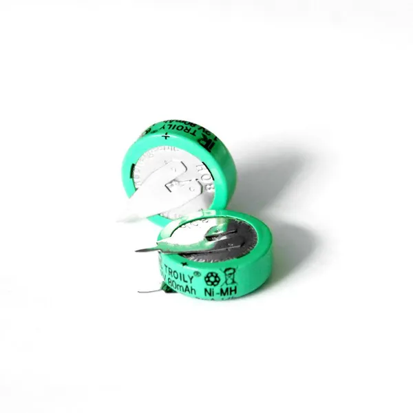 NIMH80MAH 1.2VNIMH Rechargeable Button Battery photo-2