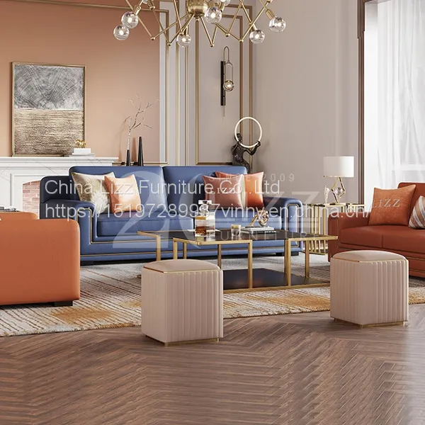Modern Design Luxury Home Center Living Room Furniture Couches & Sofas
