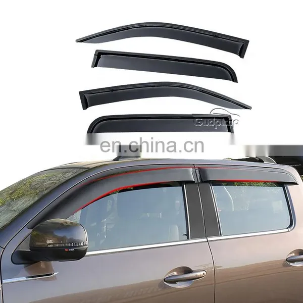 Sun Vent Visor - козырька для автомобильных окон, козырька от дождя для Triton L200, дверные козырьки для Great Wall poer