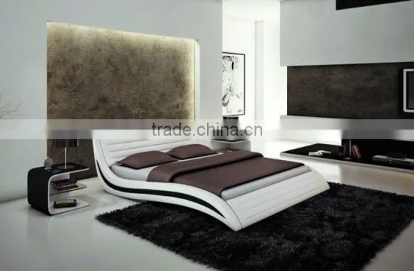 Modern Bedroom Furniture Stylish Home Bed photo-3