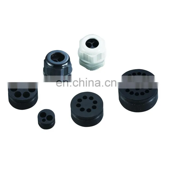 M20 X1.5 UL CE Certificated Single Hole And Double Hole 16 Ip68 Waterproof Solar Cable Entry Gland photo-2