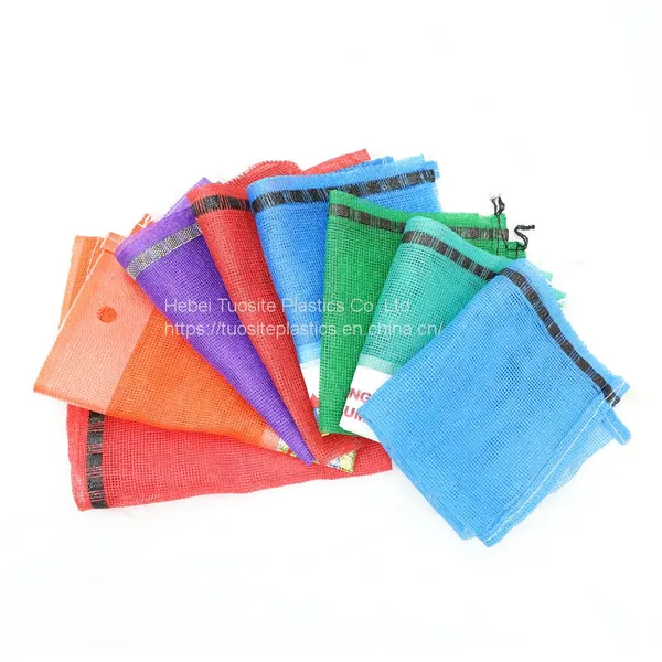 PP Vegetable Net Bag / Potato Garlic Fruit Orange Firewood Mesh Bag / 50kg 30kg Onion Packing Bag photo-5