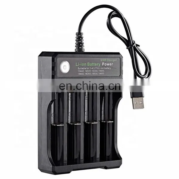 Battery Charger USB Lithium 18650 Rechargeable Li-ion Power Battery Chargers Universal USB Adapter Charging Box Power Bank photo-3
