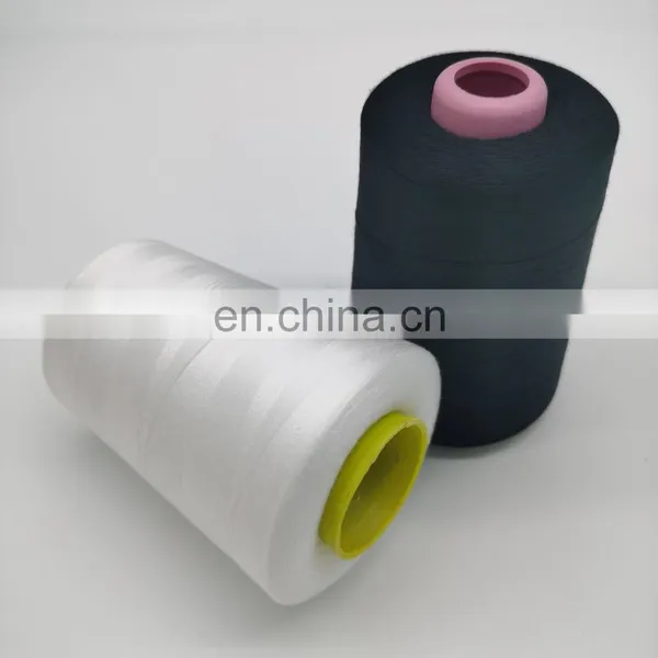 Sewing Thread Abrasion Resistance Excellent Long Staple 100% Cotton Sewing Thread Cone 100% Polyester 100 Pieces Dyed,dyed 20S/3 photo-3