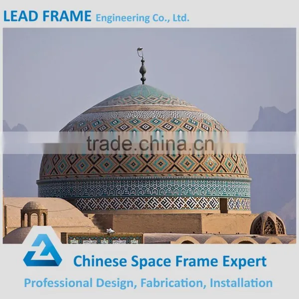 Coloured Decorative Anti Rust Steel Structure Mosque Dome photo-4
