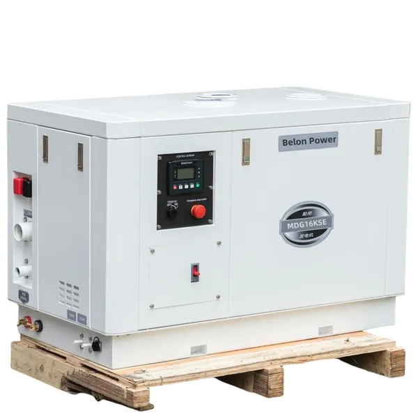 15kw Silent Marine Diesel Generator Seawater-cooled Marine Generator