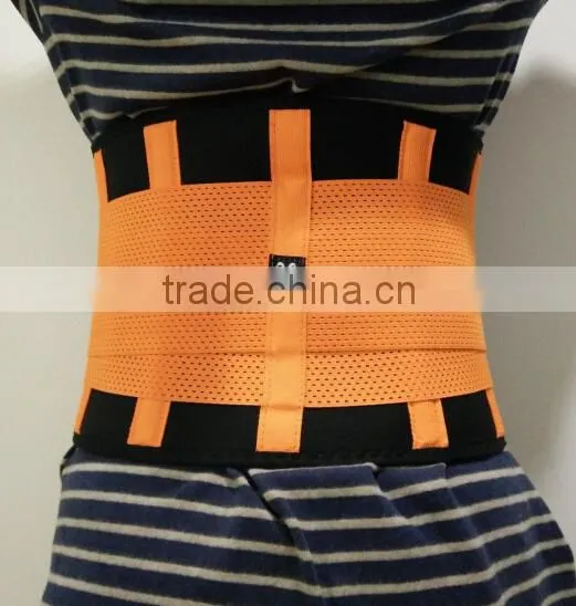 2016 Hot Selling High Elastic Breathable Neoprene Slimming Waist Bandage Support photo-2