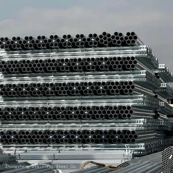 Building Material Telescoping Perforated Galvanized Steel Pipe photo-4