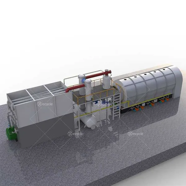 Tire Pyrolysis Plant Waste TPyrolysis Machine Used Tire Continuous Pyrolysis Line photo-5