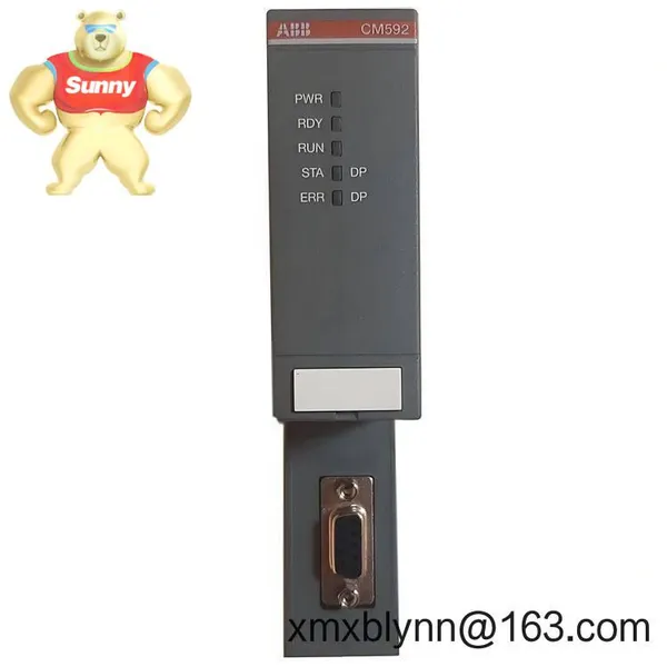 ABB CM592-DP (1SAP173200R0001) – PROFIBUS DP communication module for AC500 PLCs