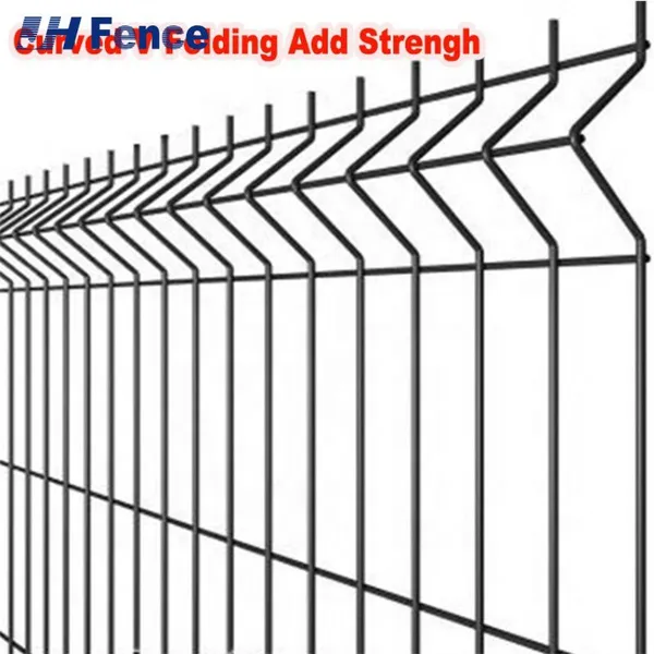 3d Fence Square Post 3d Fence 3d Curved Welded Wire Mesh Panel Fence