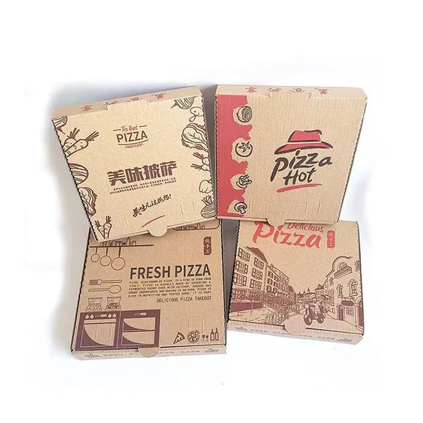 Competitive Food Grade Pizza Paper Packaging Box photo-3