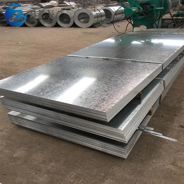 GI GL Galvanized Zinc Coated Metal Steel Sheet Dx51d Z275 26 Gauge Materials Galvanized Steel Sheet Iron Plate Price photo-2