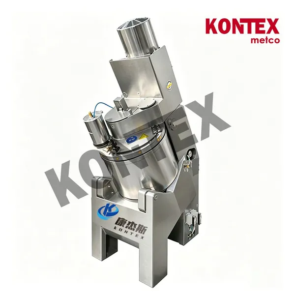 Kontex 10L food and pharmaceutical mixing granulator, a high-speed granulator that meets cleanliness standards.