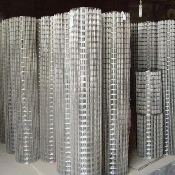 Hot Dipped Galvanized Welded Wire Mesh Roll 1/2 Inch 1 Inch 2 Inch Openings for Farm Fence and Construction Barrier
