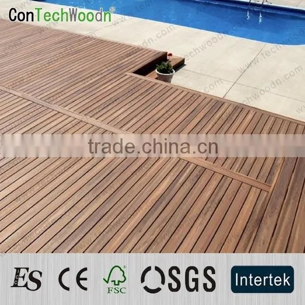 New Material Plastic Coated Wood Decking photo-4