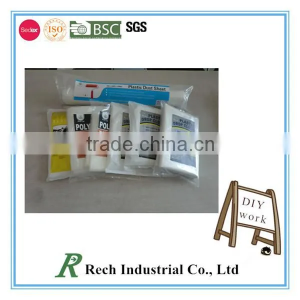 Waterproof Plastics Dust Poly Cover Sheet photo-4