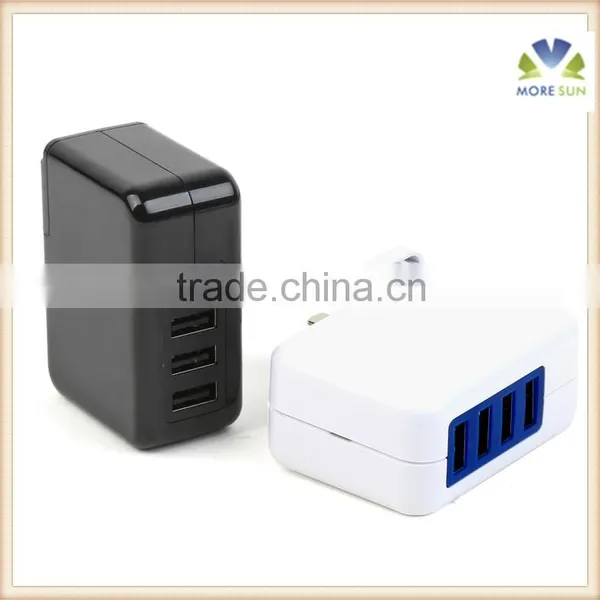 Portable Travel Charger 3.5/4.2A 4 Ports Wall Charger photo-2
