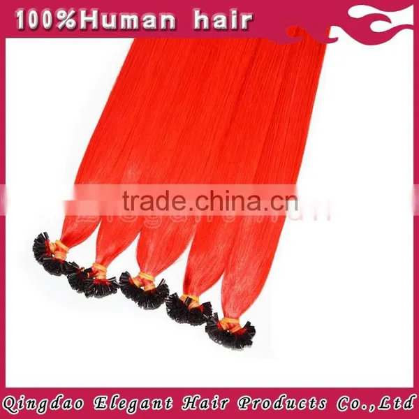 Wholesale European Hair 100 Keratin U/Nail Tip Human Hair Keratin Extension Strands photo-4