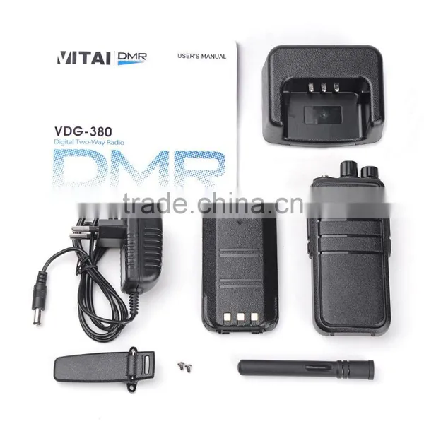 VITAI VDG-380 5W 32CH Professional DMR Digital Two Way Radio Compatible With Mototrbo Series Supplier's Choice photo-5