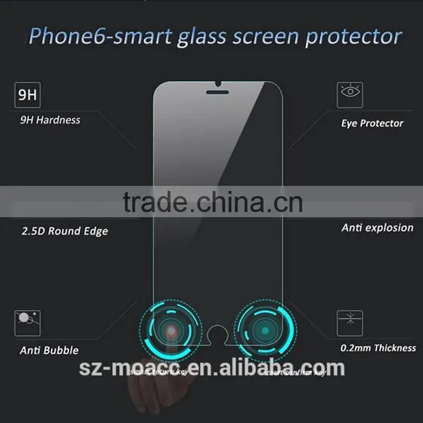 For Iphone 6 Smart Buttons Screen Protector, Hot Tempered Glass Screen Protector With Factory Price photo-3
