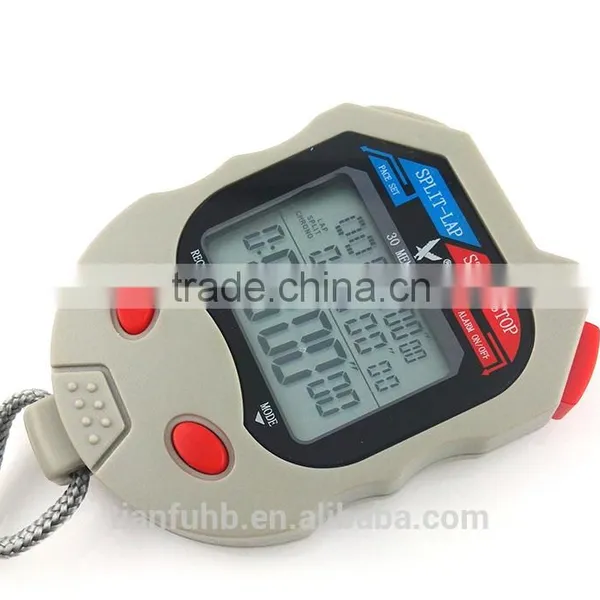 Professional Multi-function Three-row Stopwatch With High Quality photo-2