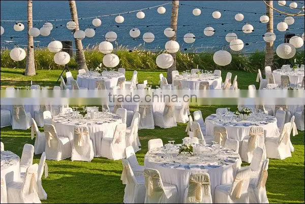 Spandex Chair Cover for Wedding photo-2