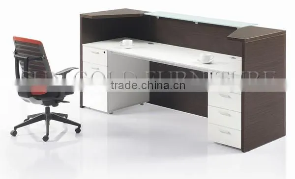 Used Reception Desk Dimensions Shop Counter Design(SZ-RTT002) photo-6