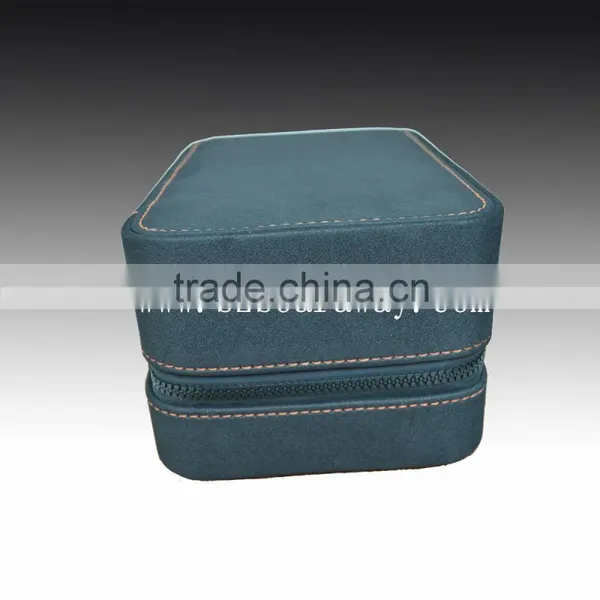 Personalized Luxury Single Watch Box With Leather Finishing Custom Logo Leatherette Watch Boxes photo-4